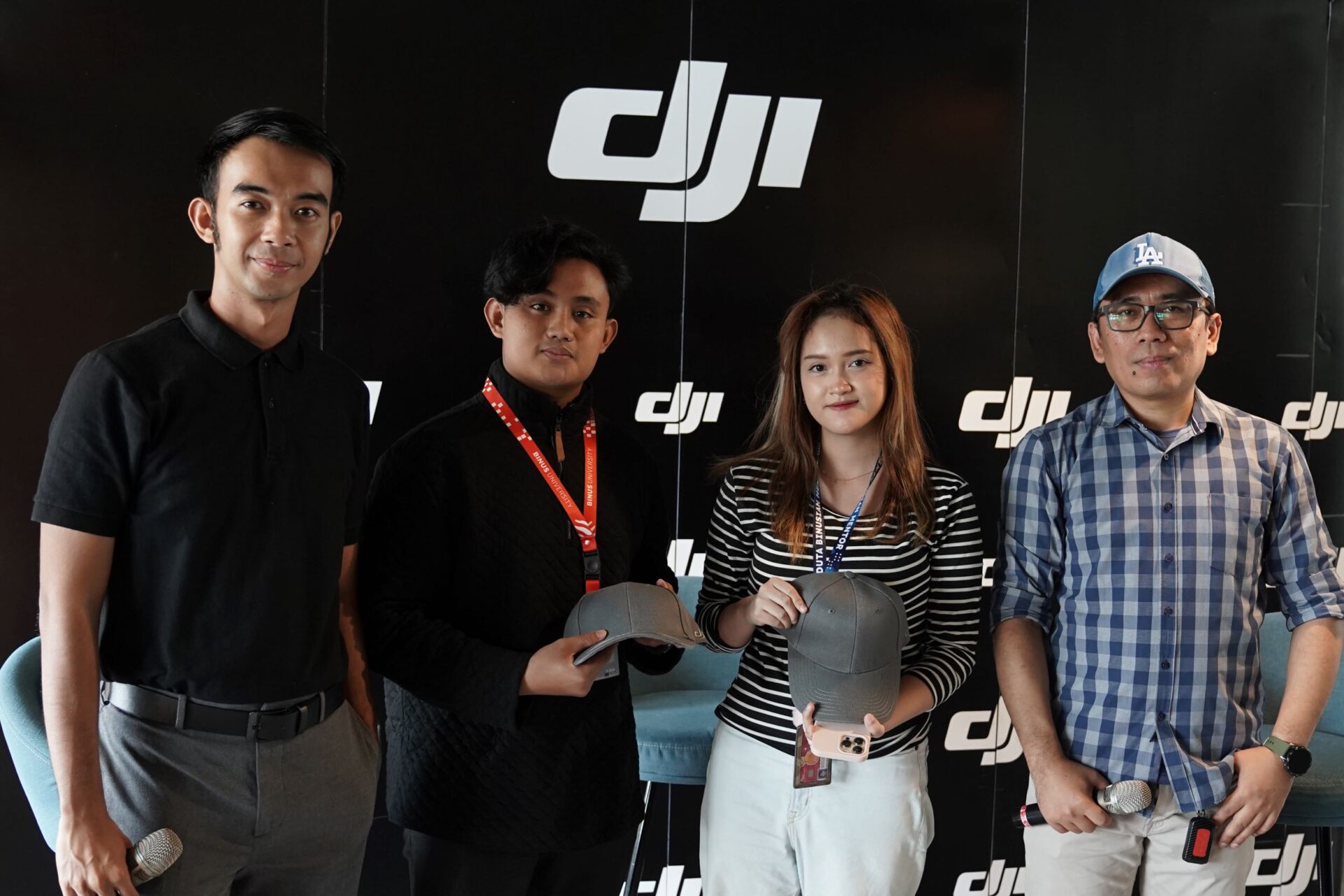 BINUS UNIVERSITY bersama DJI Indonesia Menginspirasi Mahasiswa BINUS @Bekasi melalui Teknik Drone Photography