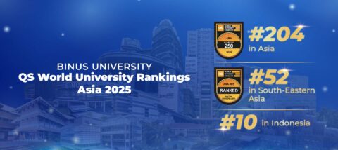 BINUS UNIVERSITY Naik 20 Peringkat Se-Asia dalam Pemeringkatan QS World University Rankings Asia