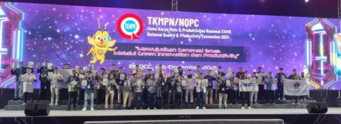 BINUS UNIVERSITY MERAIH PENGHARGAAN PADA AJANG TEMU KARYA MUTU & PRODUKTIVITAS NASIONAL (TKMPN 2024)