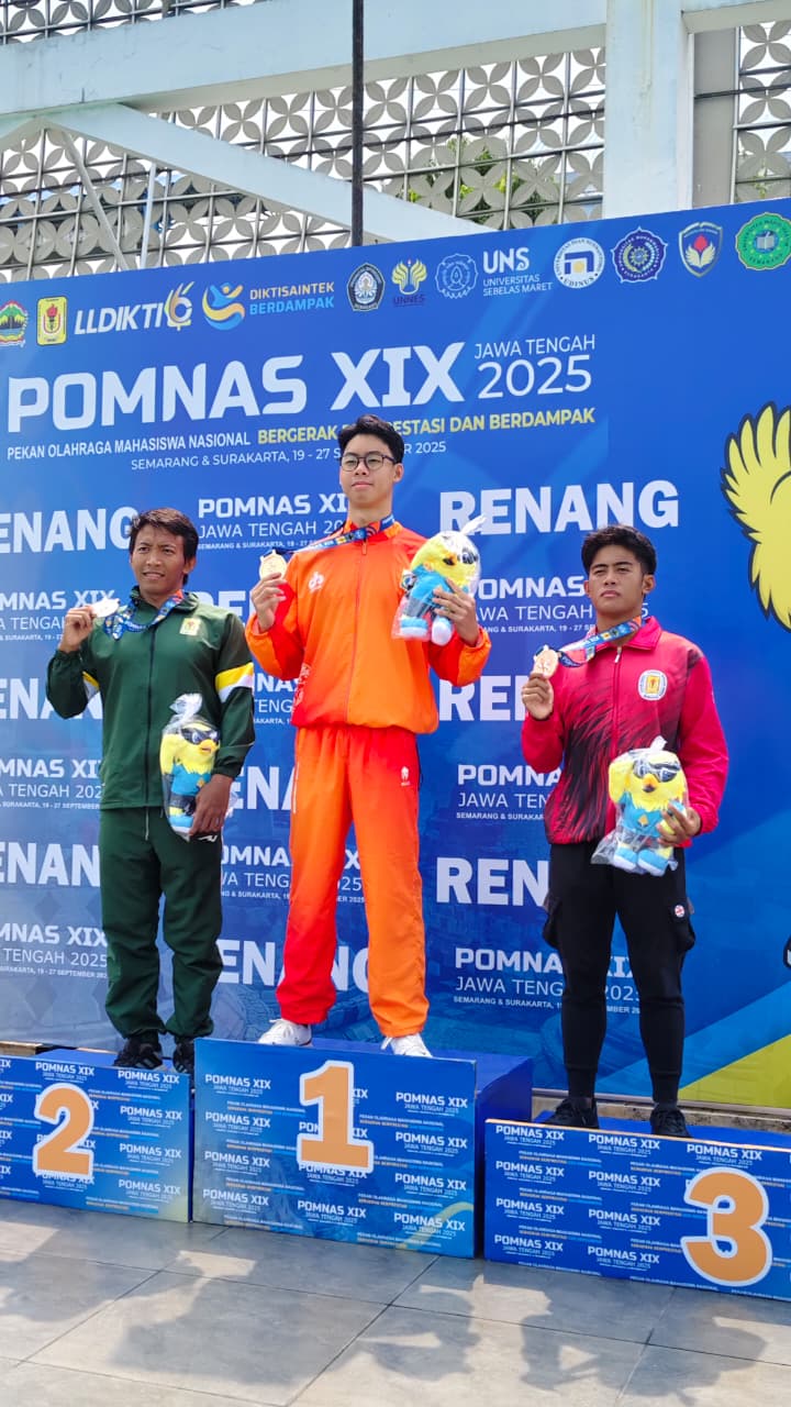 BINUS University Raih 38 Medali di POMNAS XIX lewat Perjuangan 24 Atlet Mahasiswa