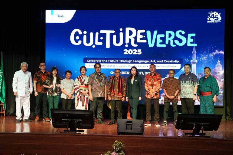 BINUS University Satukan Tiga Program Sastra Terbaik dalam CultureVerse 2025: Bahasa, Seni, dan Budaya Pop