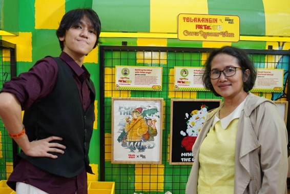 Karya Visual Communication Design dan Interior Design BINUS @Bandung Tawarkan Karya di Jakarta Doodle Fest 2025