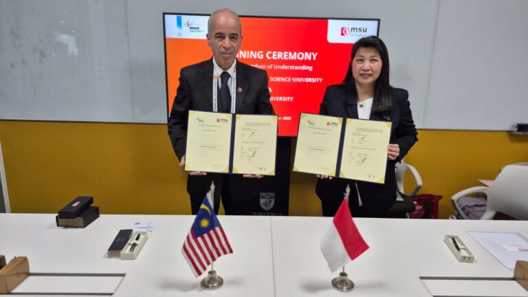 BINUS UNIVERSITY Perkuat Kolaborasi Strategis dengan Management Science University di QS Higher Ed Summit: Asia Pacific 2025