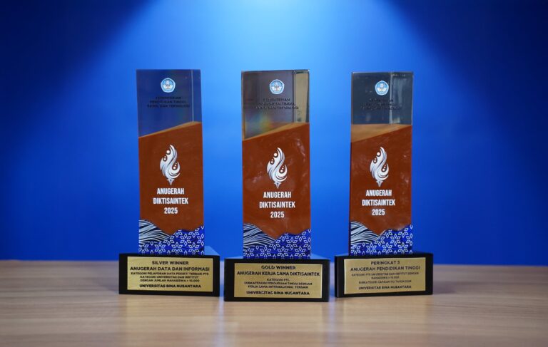 BINUS University Raih Tiga Penghargaan di Anugerah Diktisaintek 2025