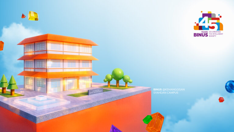 Wallpaper BINUS @Kemanggisan Syahdan Campus