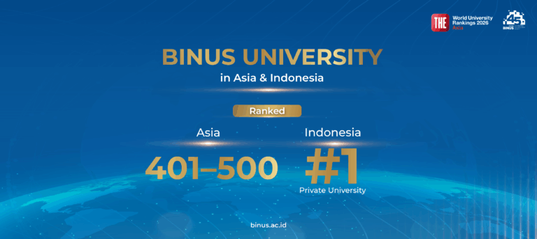 Konsistensi yang Dijaga: BINUS University Kembali Jadi PTS Nomor 1 di Indonesia versi THE Asia University Rankings 2026