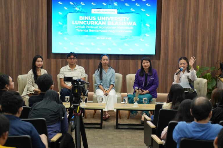 BINUS University Luncurkan Beasiswa untuk Perkuat Komitmen Mencetak Talenta Bedampak bagi Indonesia.