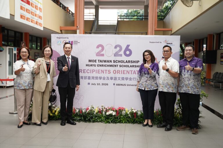 BINUS UNIVERSITY Perluas Peluang Enrichment dan Beasiswa di Taiwan Lewat Kolaborasi dengan Taipei Economic and Trade Office (TETO)
