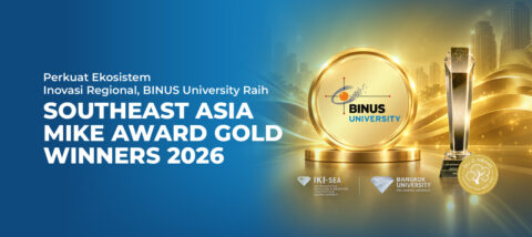 Perkuat Ekosistem Inovasi Regional, BINUS University Raih Southeast Asia MIKE Award Gold Winners 2026
