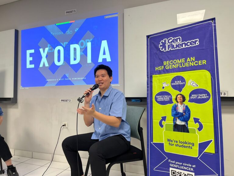 Kolaborasi Event Travel & Business BINUS UNIVERSITY dan High School Festival, Bawa Founder Exodia ke Kelas Bahas Pentingnya Kolaborasi di Balik Event Inovatif